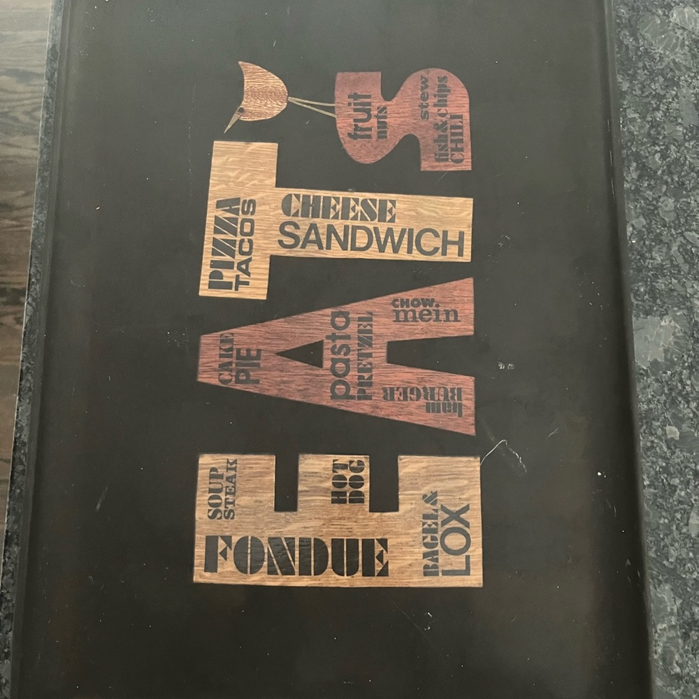 Couroc serving tray